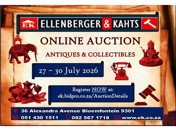 ONLINE AUCTION - ANTIQUES & COLLECTIBLES #18 (1)
